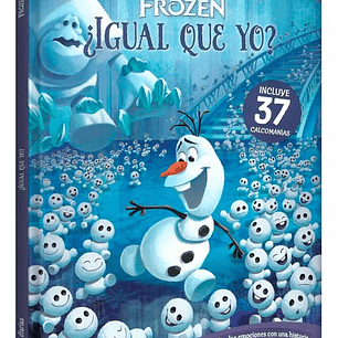 Libro Frozen Disney - Olaf Con Stickers (elsa, Anna)