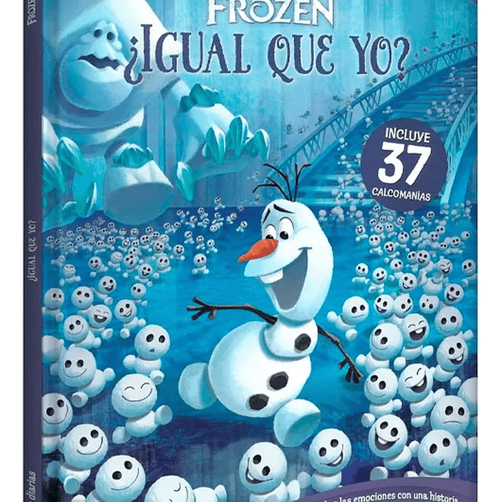 Libro Frozen Disney - Olaf Con Stickers (elsa, Anna) 1