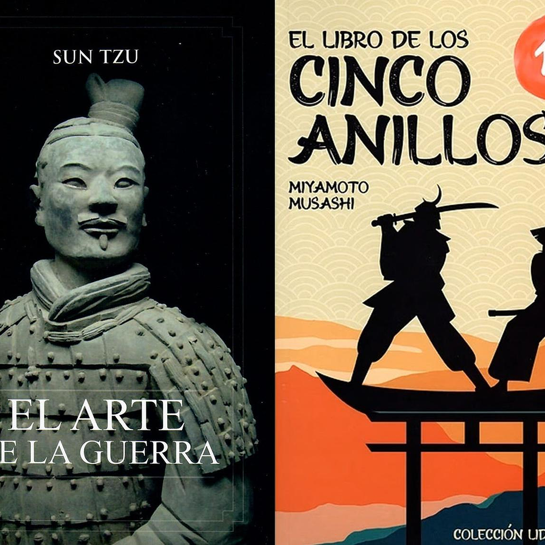 Pack Estrategia Arte De La Guerra - Libro De Los 5 Anillos 1