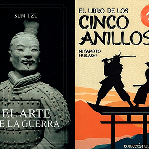 Pack Estrategia Arte De La Guerra - Libro De Los 5 Anillos