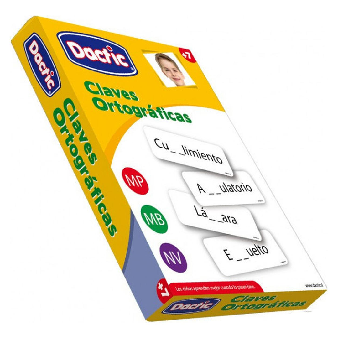 Láminas Claves Ortográficas Dactic 6x17cm 1