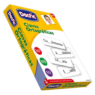 Láminas Claves Ortográficas Dactic 6x17cm