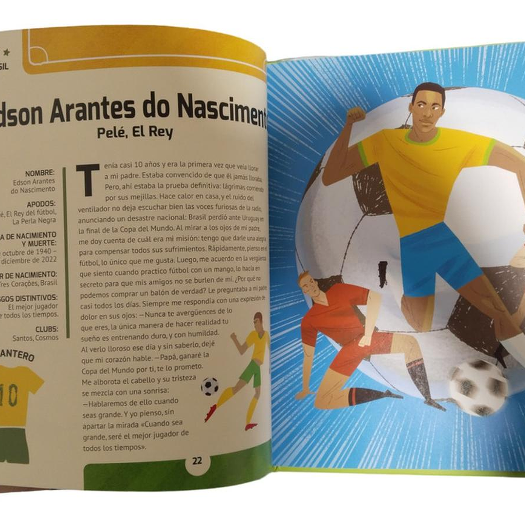 Libro 30 Jugadores De Fútbol Que Hicieron Historia Tapa Dura 6