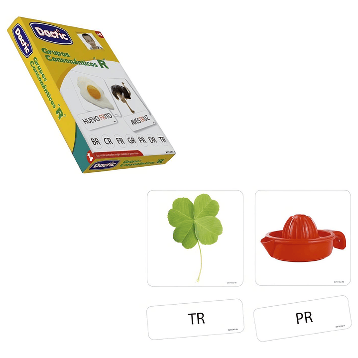 Láminas Grupo Consonantico R Dactic Multicolor 1