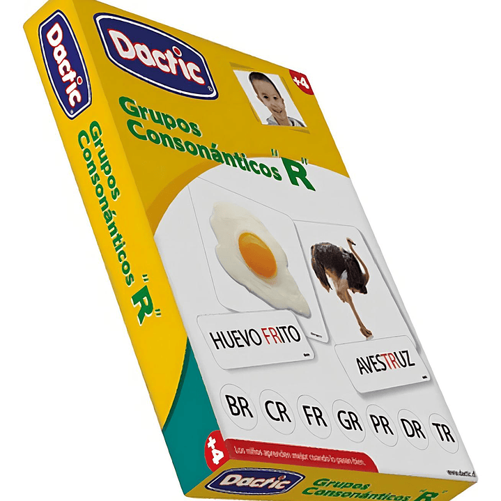 Láminas Grupo Consonantico R Dactic Multicolor 2