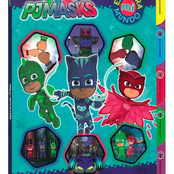 Disney Pj Mask Explora Mi Mundo Tapa Dura 1