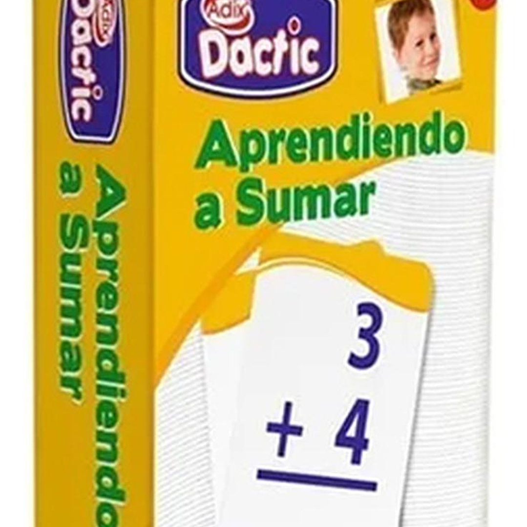 Láminas Aprendiendo A Sumar Dactic 1