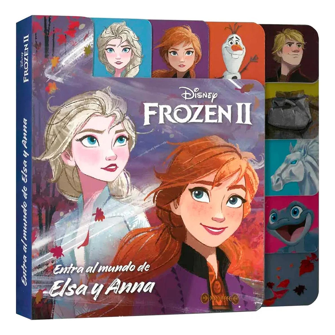 Libro Frozen 2 Con Pestañas 1