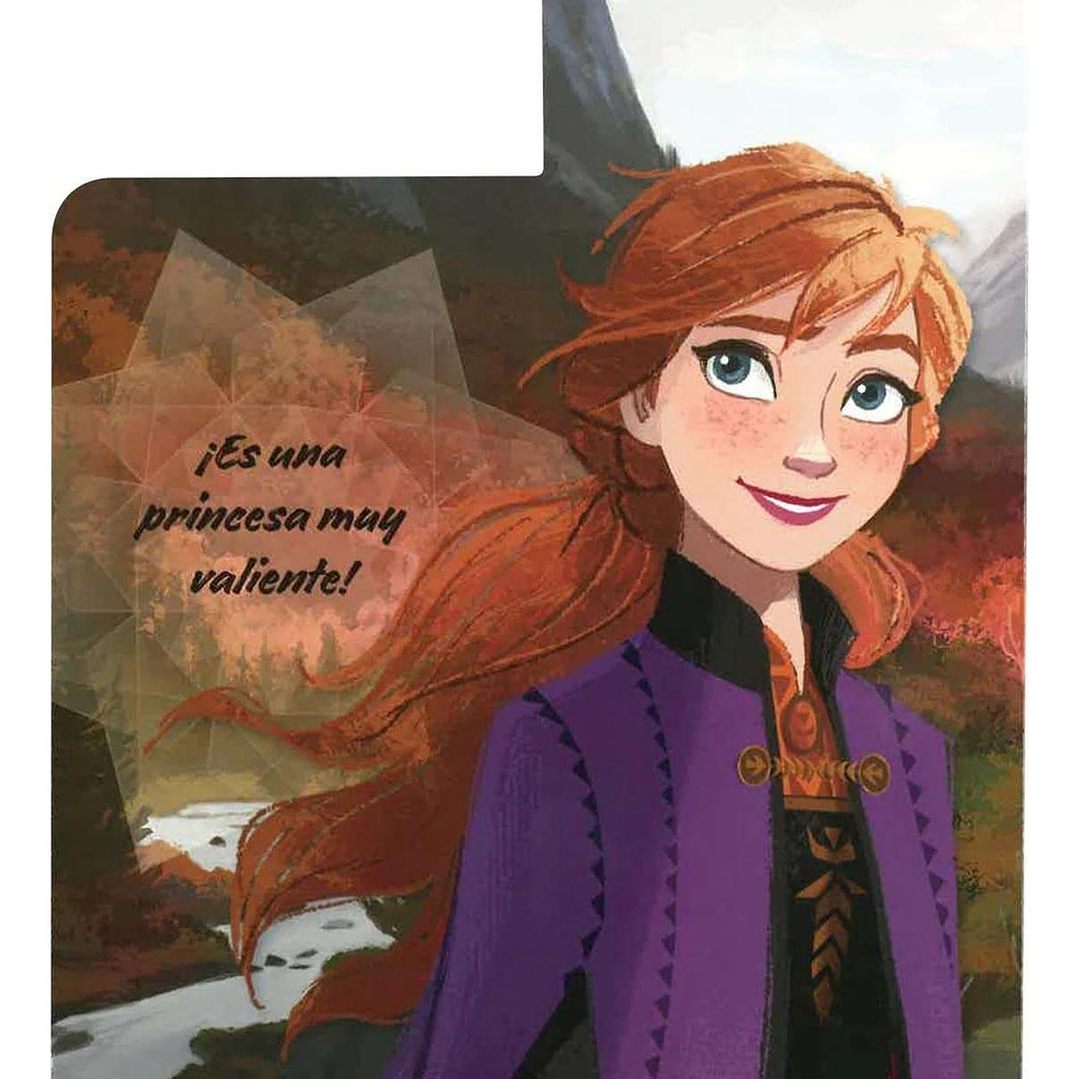 Libro Frozen 2 Con Pestañas 3
