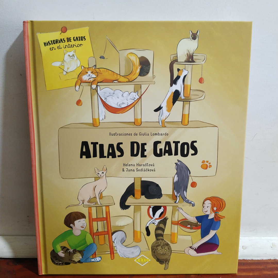 Atlas De Gatos Ilustrado Lexus (tapa Dura) 1