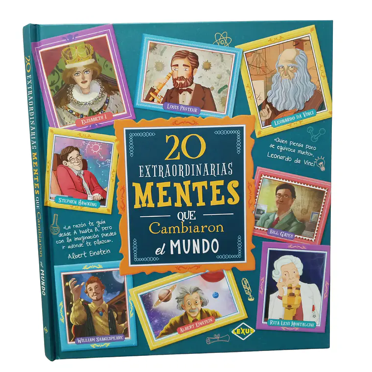 20 Extraordinarias Mentes que cambiaron el Mundo 1