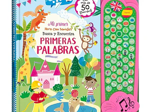 Libro Con Sonidos - Primeras Palabras En Inglés Y Español