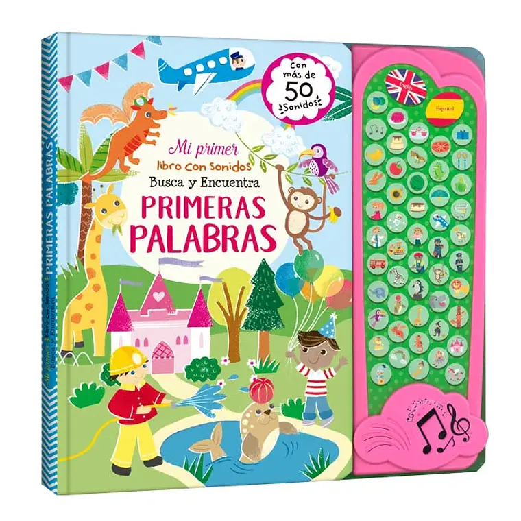 Libro Con Sonidos - Primeras Palabras En Inglés Y Español 1