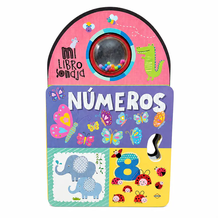 Libro Con Sonaja Números 1
