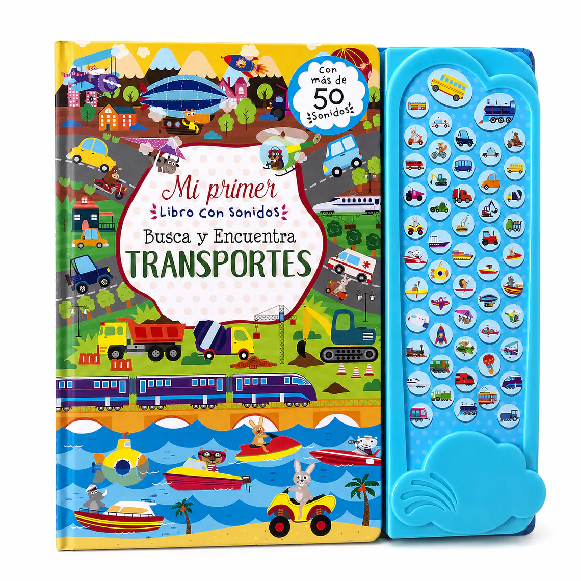 Libro Con Sonidos Transporte - Con Más de 50 Sonidos 1