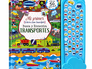 Libro Con Sonidos Transporte - Con Más de 50 Sonidos