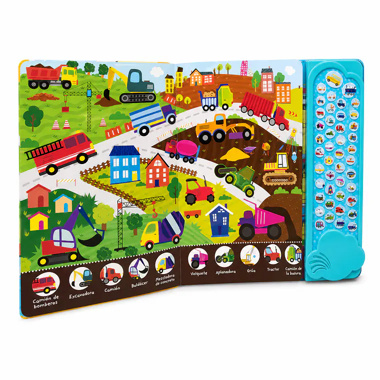 Libro Con Sonidos Transporte - Con Más de 50 Sonidos 2