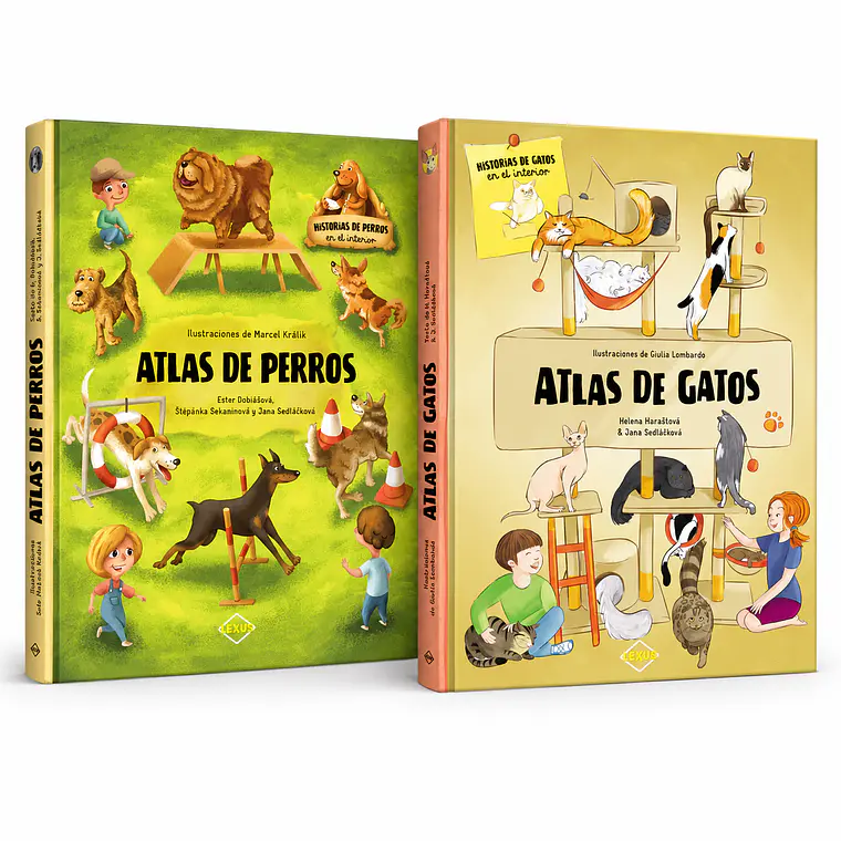 Pack Atlas de Perros + Atlas de Gatos 1