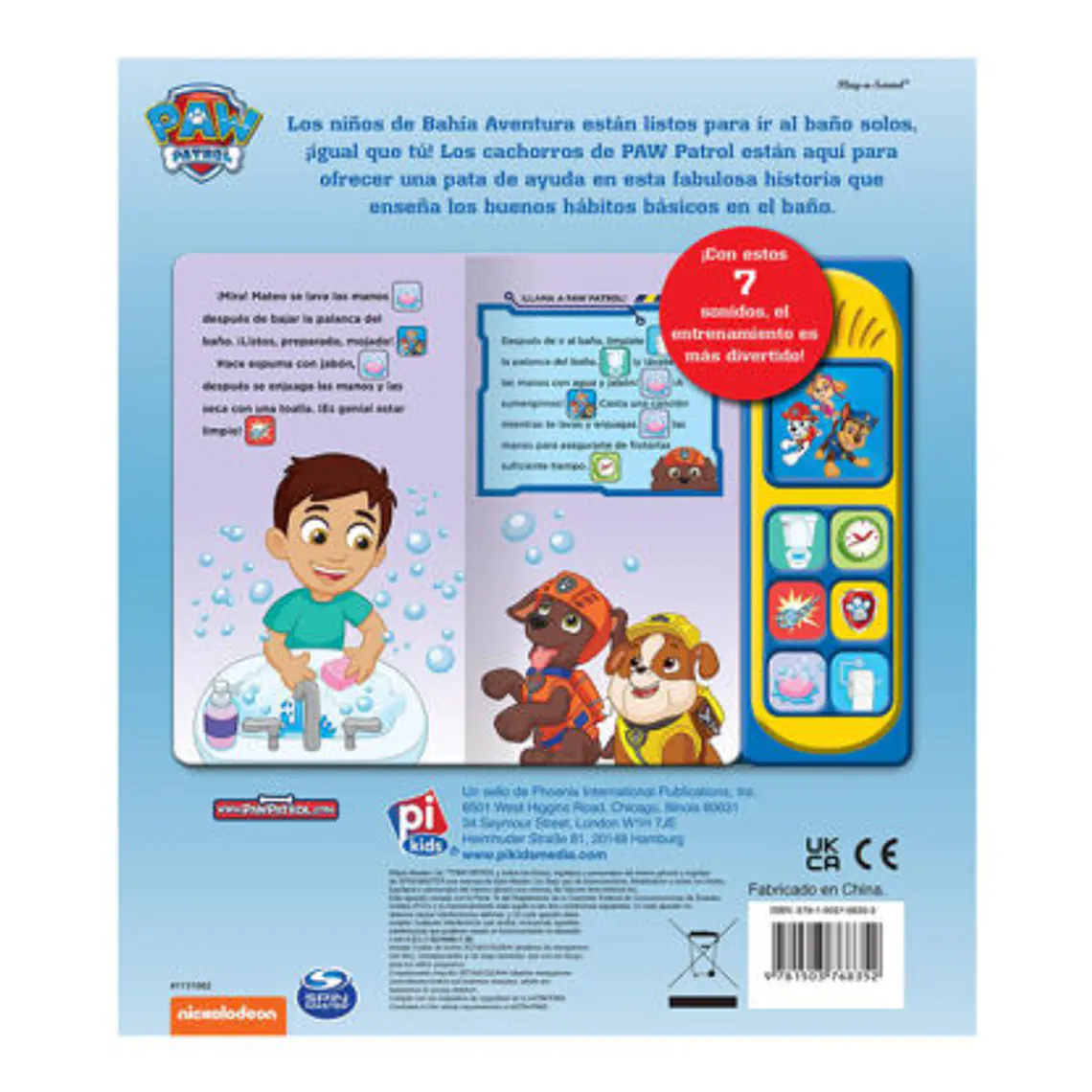 Paw Patrol: Es Hora De Ir Al Baño – Libro Con Sonidos 2