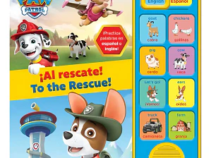 Paw Patrol: Al Rescate, Libro Con Sonidos Español Inglés