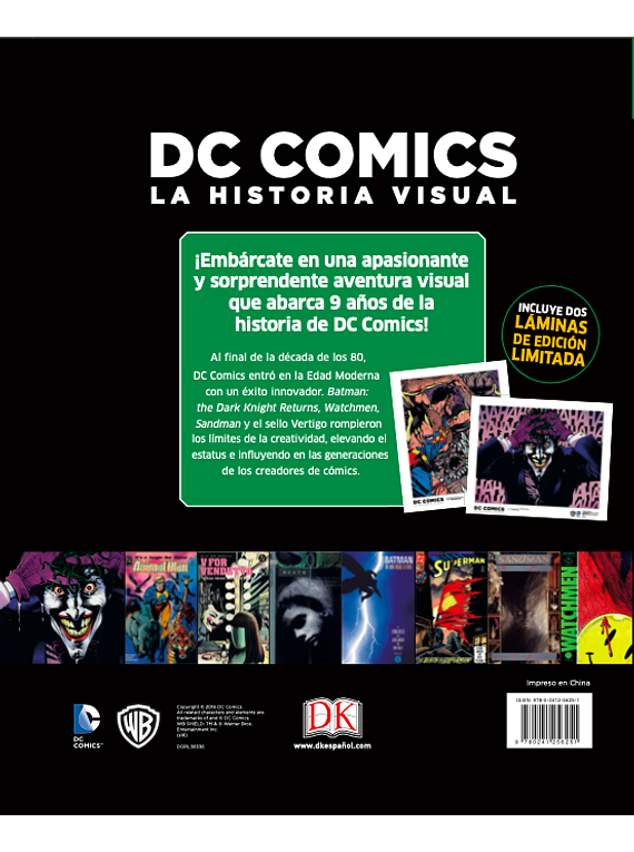 DC Comics La Historia Visual - 1986 – 1995 | EDAD MODERNA