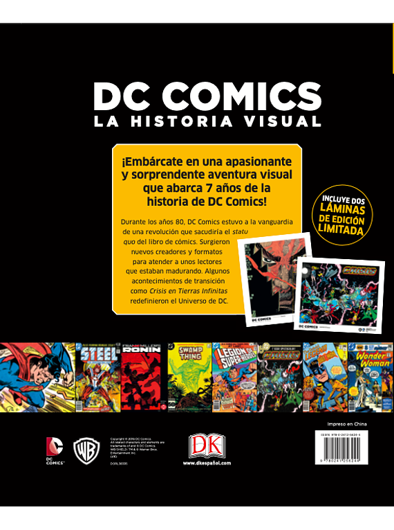 DC Comics La Historia Visual - 1978 – 1985 | EDAD BRONCE