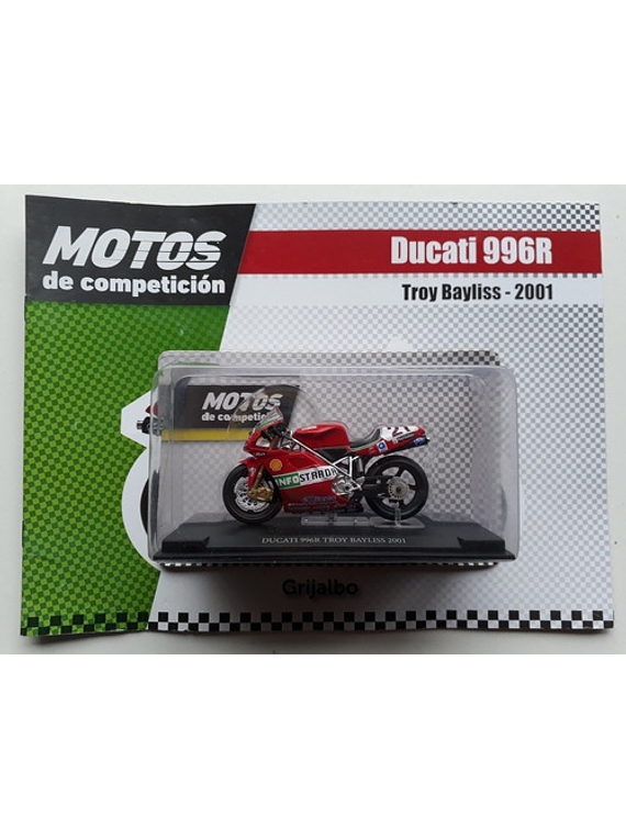 Moto DUCATI 996R - TROY BAYLISS 2001