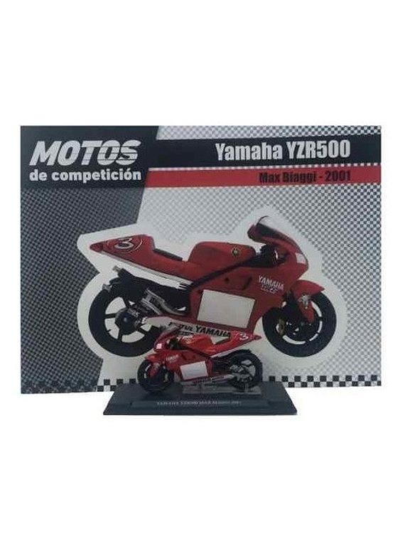 Moto YAMAHA YZR500 - MAX BIAGGI 2001