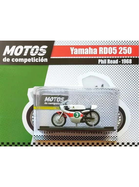 Moto YAMAHA RD05 250 - PHIL READ 1968