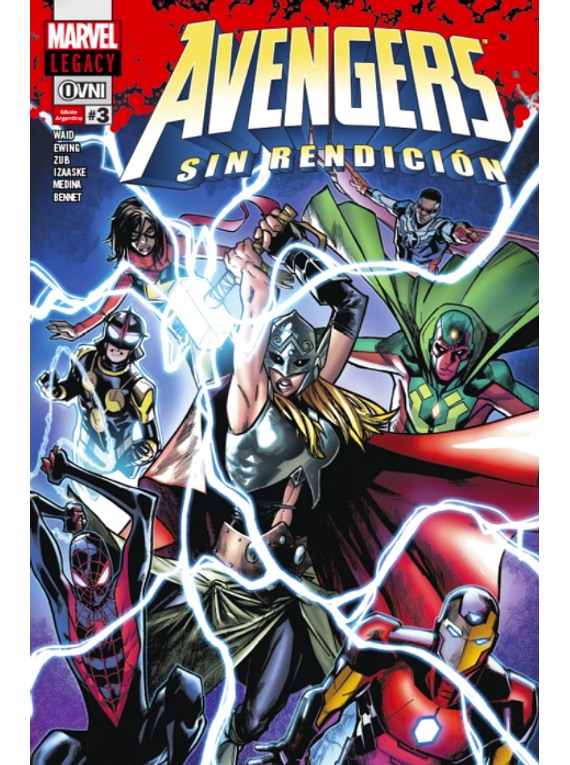 AVENGERS: SIN RENDICIÓN (LEGACY) #1 - #5