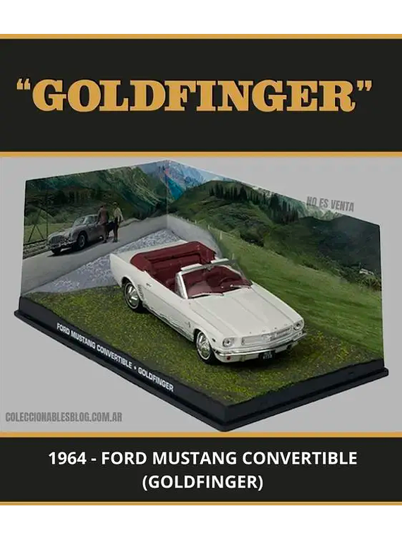 Ford Mustang Convertible (Goldfinger)