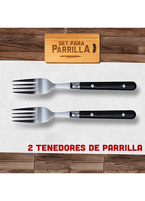 2 Tenedores de Parrilla