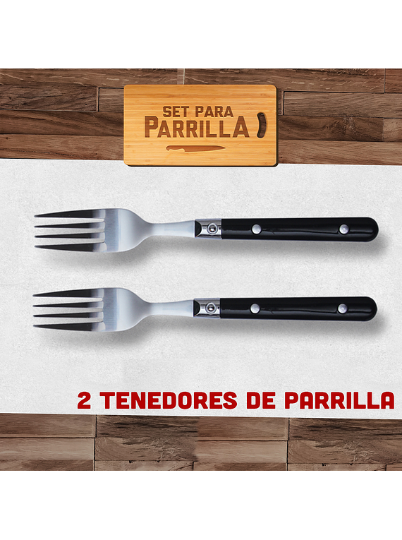 2 Tenedores de Parrilla