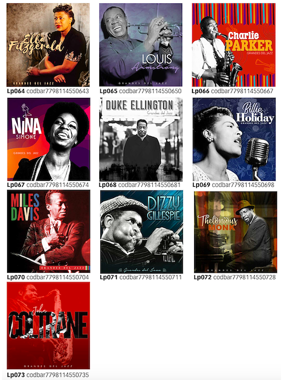 Vinilos Pack 10 Clásicos del Jazz