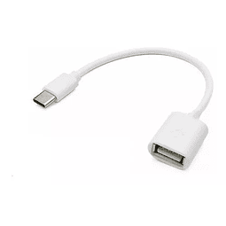 Otg Cable Tipo C A Entrada Usb 15cm Para Conectar Usb/tipo C