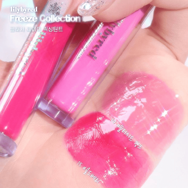 [Lily by Red] Glassy Layer Fixing Tint : Freeze Collection (2 Colores) - #15 Cold Berry 3