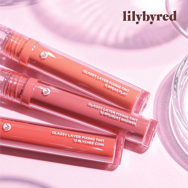 [Lily by Red] Glassy Layer Fixing Tint (9 Colores) - #13 Lychee Coin 2