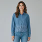 Blusa Denim Encaje - Miniatura 2