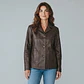 Chaqueta Ecocuero Café - Miniatura 2