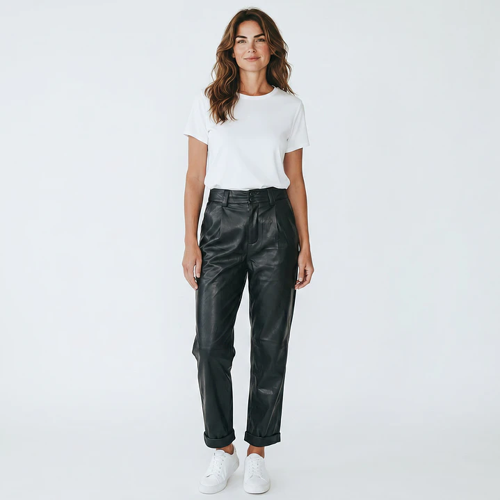 Pantalón Ecocuero Recto 3