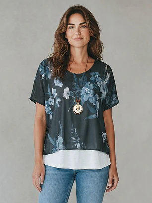 Poleron Doble Estampado