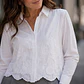 Blusa Bordada Borde Irregular - Miniatura 4