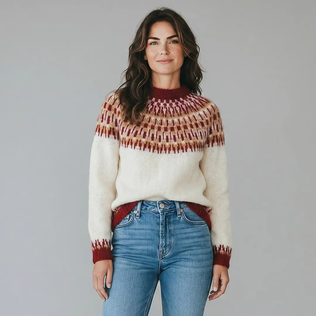 Sweter Patchwork M/larga 1