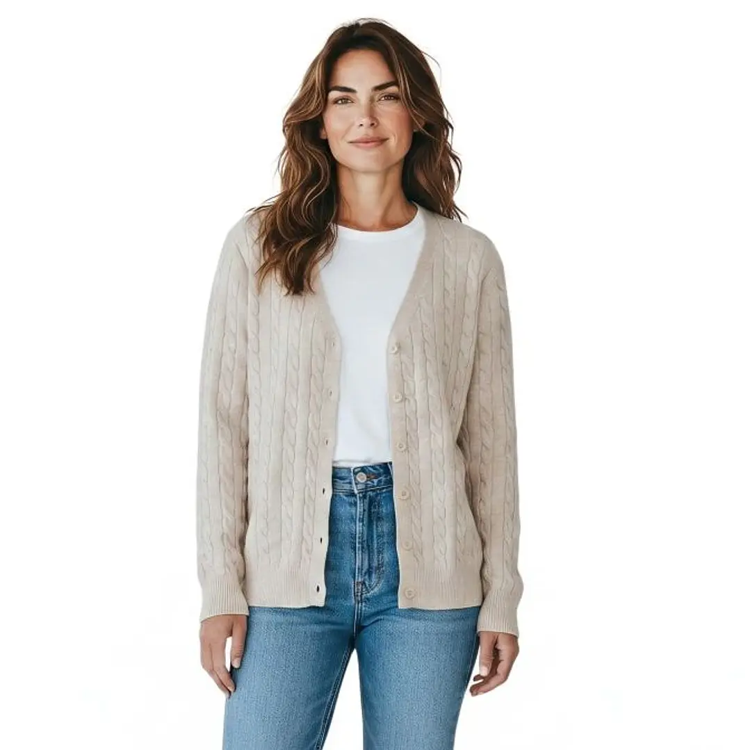 Chaleco Abotonado Jacquard 2