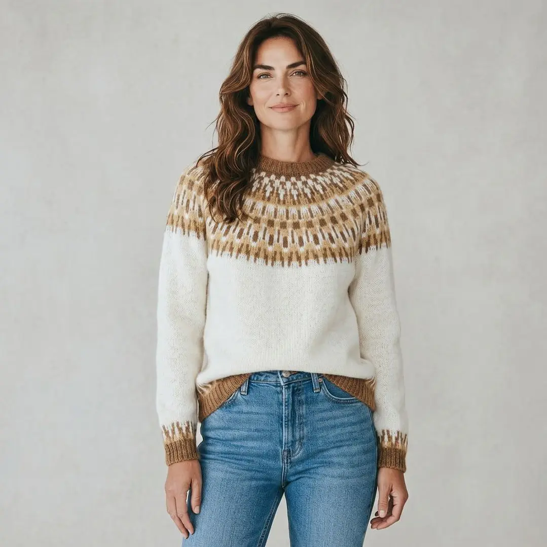 Sweter Patchwork M/larga 2