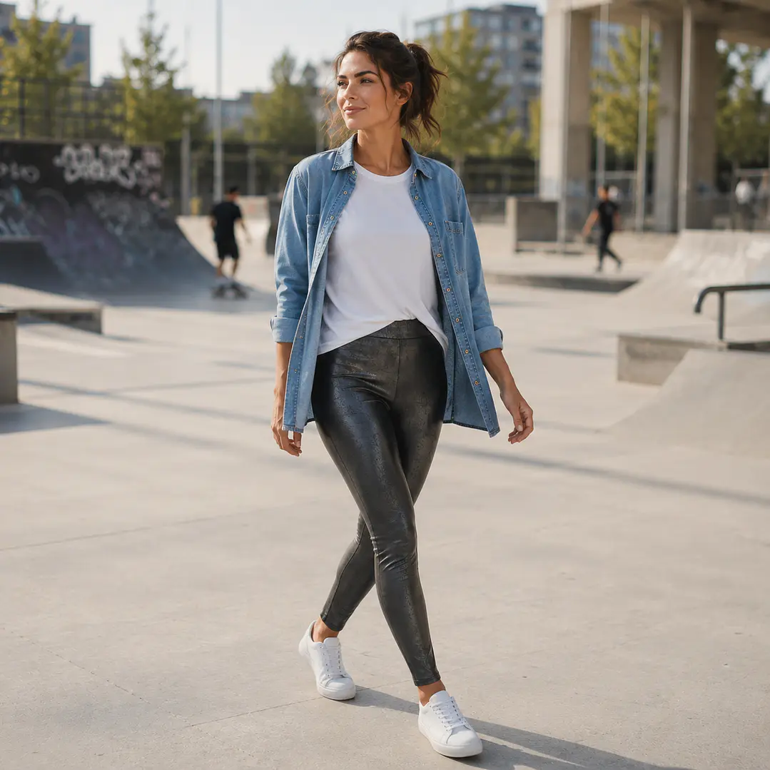 Leggings Ecocuero Kiram 1