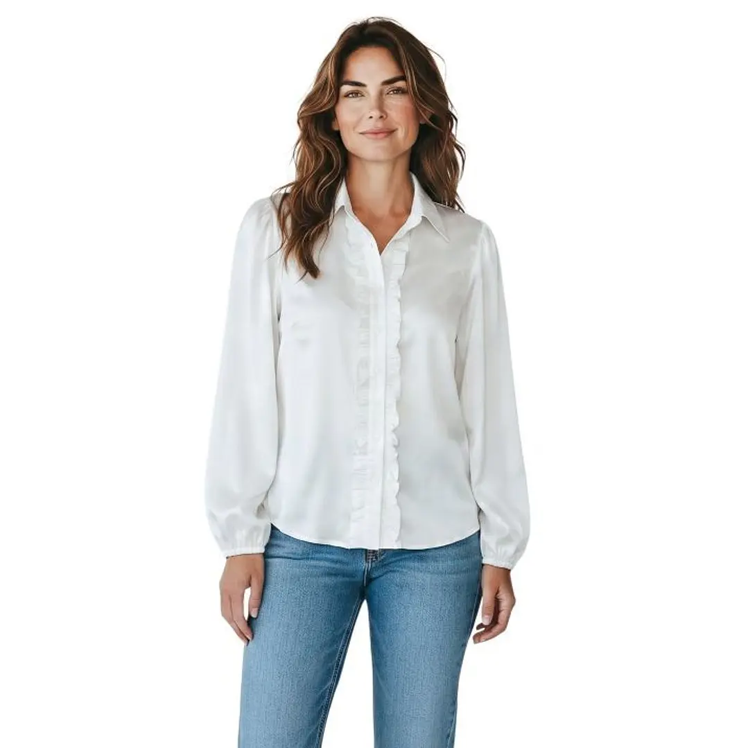 Camisa Escosesa con Vuelos Kiram 3