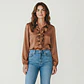 Blusa Satín Vuelos Kiram - Miniatura 3