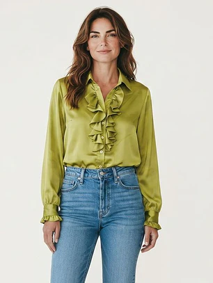 Blusa Satín Vuelos Kiram