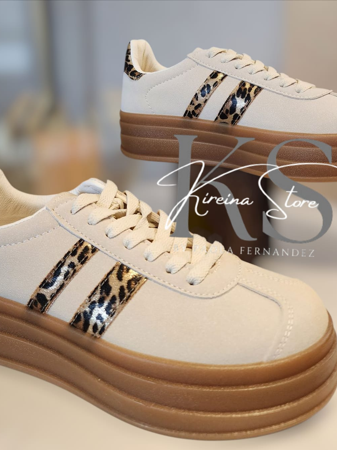 ZAPATILLA BEIGE/PRINT 3